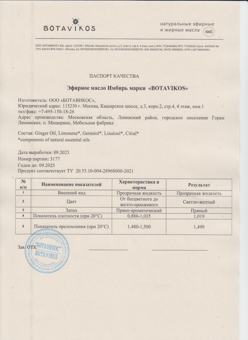 Паспорт №092023